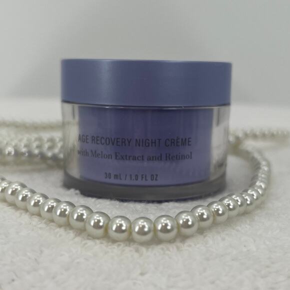 Meaningful Beauty Age Recovery Night Creme w/ Melon Extract & Retinol 1.0 FL OZ - Picture 2 of 2